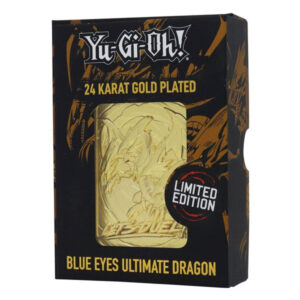 Yu-Gi-Oh! – Metal 24 Karat Gold Card Replica – Blue Eyes Ultimate Dragon – Drago Occhi Blu Finale – Limited Edition search1