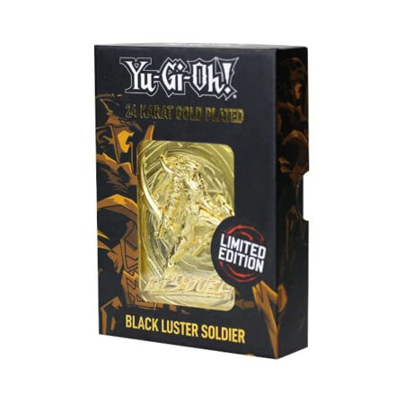 Yu-Gi-Oh! - Metal 24 Karat Gold Card Replica - Black Luster Soldier - Limited Edition