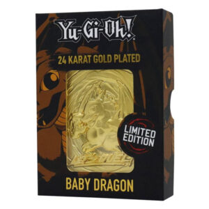 Yu-Gi-Oh! – Metal 24 Karat Gold Card Replica – Baby Dragon – Cucciolo di Drago – Limited Edition search1