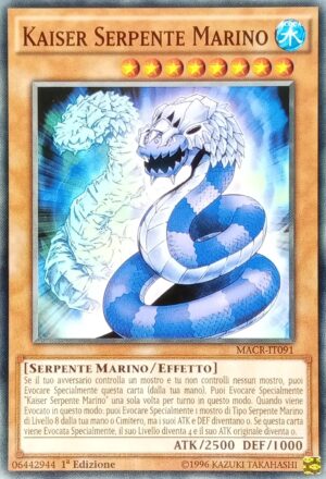 Kaiser Serpente Marino - Comune - Crisi Massima - MACR-IT091 - Italiano - Nuovo