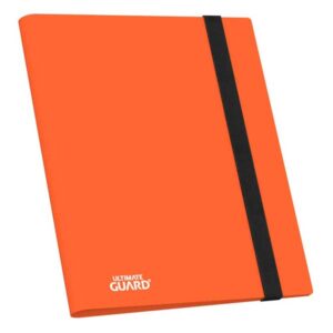Raccoglitore Album 360 Carte con Elastico 18 Pocket – Flexxfolio Orange Arancione raccoglitori
