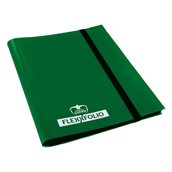 Raccoglitore Album 360 Carte con Elastico - Flexxfolio Green Verde