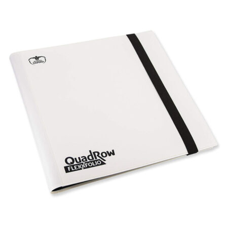 Raccoglitore Album 480 Carte con Elastico - Quadrow Flexfolio White Bianco
