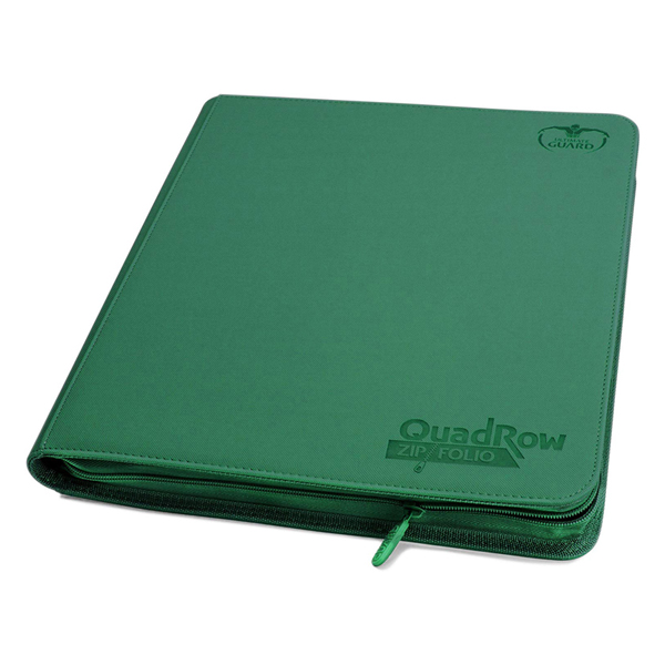 Raccoglitore Album 480 Carte con Cerniera Zip - Quadrow Zipfolio Green Verde