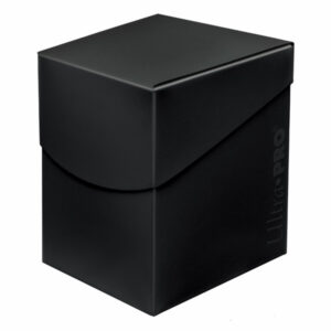 Porta Mazzo Deck Box 100+ Carte – Black Nero porta-mazzo