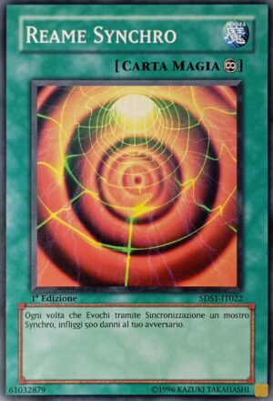 Reame Synchro - Comune - Starter Deck Yu-Gi-Oh! 5D's 2008 - 5DS1-IT022 - Italiano - Nuovo