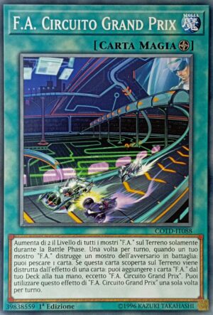 F.A. Circuito Grand Prix - Comune - Codice del Duellante - COTD-IT088 - Italiano - Nuovo