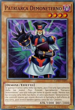 Patriarca Demoneterno - Comune - Codice del Duellante - COTD-IT091 - Italiano - Nuovo