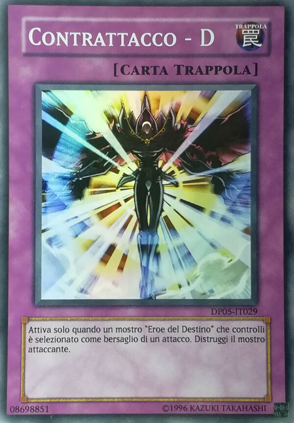 Contrattacco - D - Super Rara - Duelist Pack Leggendaria 2 Mega-Pack - DP05-IT029 - Italiano - Nuovo