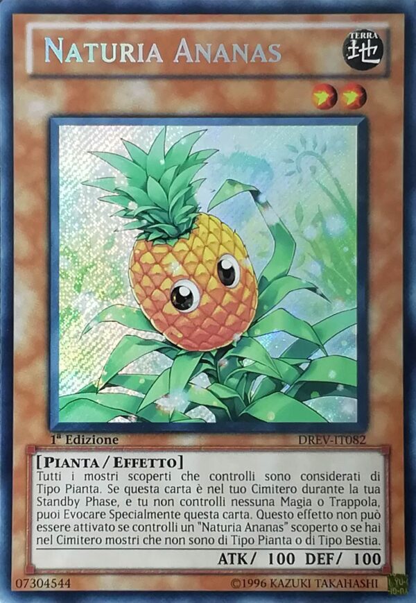 Naturia Ananas - Rara Segreta - La Rivoluzione del Duellante - DREV-IT082 - Italiano - Nuovo