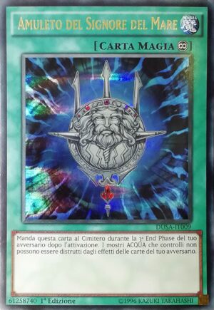 Amuleto del Signore del Mare - Ultra Rara - Saga dei Duellanti - DUSA-IT009 - Italiano - Nuovo