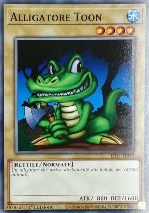 Alligatore Toon - Comune - Duellanti Leggendari Stagione 1 - LDS1-IT052 - Italiano - Nuovo