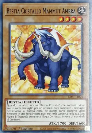 Bestia Cristallo Mammut Ambra - Comune - Duellanti Leggendari Stagione 1 - LDS1-IT094 - Italiano - Nuovo