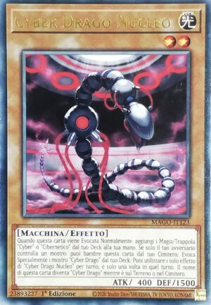 Cyber Drago Nucleo - Rara - Oro Massimo - MAGO-IT123 - Italiano - Nuovo