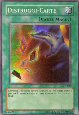 Distruggi-Carte - Super Rara - Mazzo Introduttivo Yugi - MIY-I038 - Italiano - Nuovo