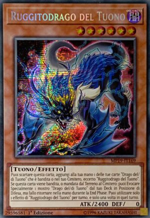 Ruggitodrago del Tuono - Rara Segreta - Mega-Tin 2019 Mega-Pack - MP19-IT169 - Italiano - Nuovo