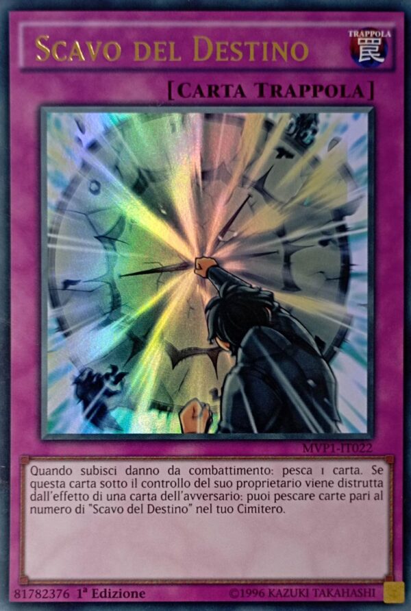 Scavo del Destino - Ultra Rara - Yu-Gi-Oh! The Dark Side of Dimensions Movie Pack - MVP1-IT022 - Italiano - Nuovo