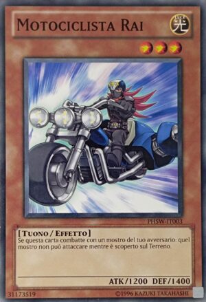 Motociclista Rai - Comune - Onda d'Urto Fotonica - PHSW-IT003 - Italiano - Nuovo