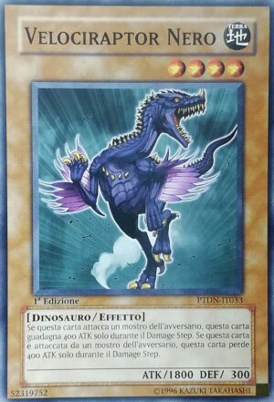 Velociraptor Nero - Comune - Oscurità Fantasma - PTDN-IT033 - Italiano - Nuovo