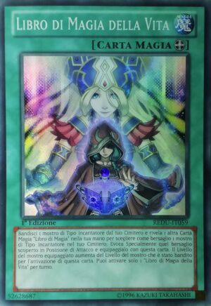 Libro di Magia della Vita - Super Rara - Il Ritorno del Duellante - REDU-IT059 - Italiano - Nuovo