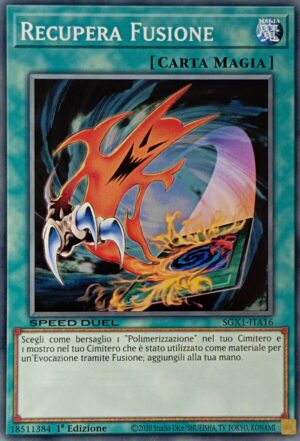 Recupera Fusione - Comune - Speed Duel Gx: Cofanetto Accademia del Duellante - SGX1-ITA16 - Italiano - Nuovo