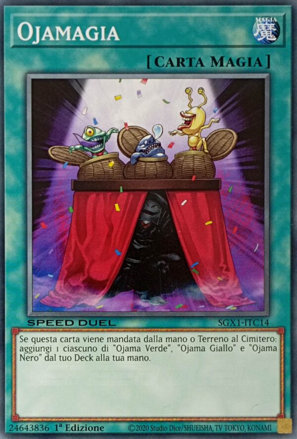 Ojamagia - Comune - Speed Duel Gx: Cofanetto Accademia del Duellante - SGX1-ITC14 - Italiano - Nuovo