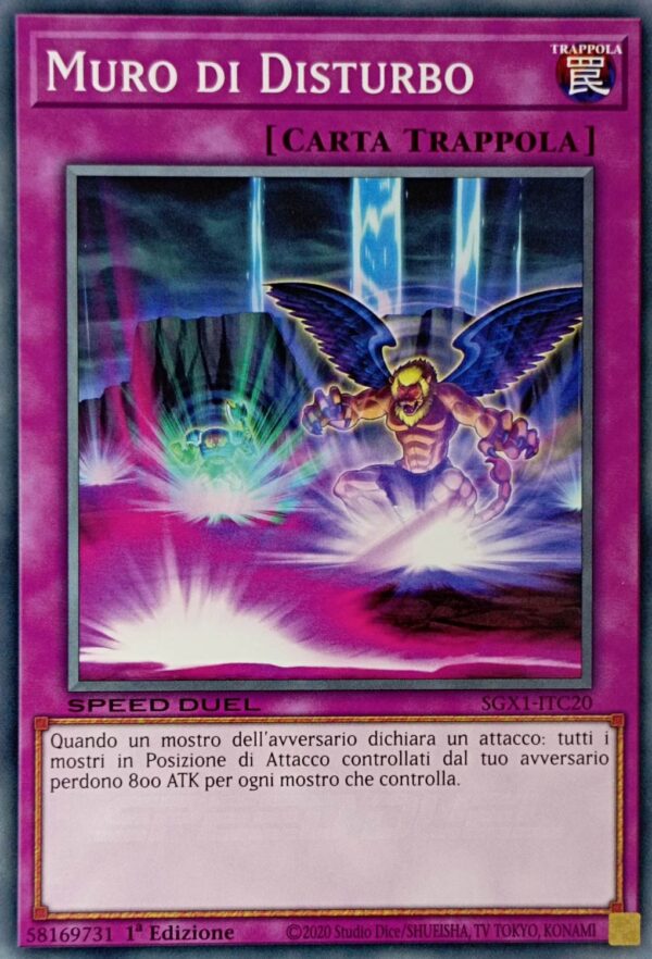 Muro di Disturbo - Comune - Speed Duel Gx: Cofanetto Accademia del Duellante - SGX1-ITC20 - Italiano - Nuovo