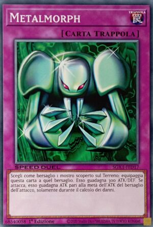 Metalmorph - Comune - Speed Duel Gx: Cofanetto Accademia del Duellante - SGX1-ITD17 - Italiano - Nuovo