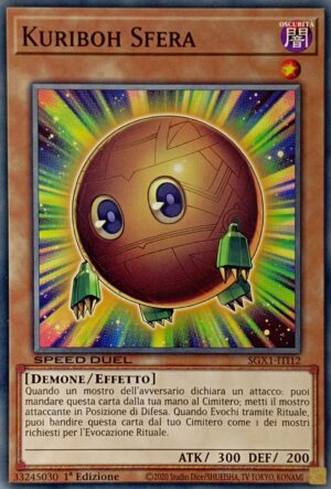 Kuriboh Sfera - Comune - Speed Duel Gx: Cofanetto Accademia del Duellante - SGX1-ITI12 - Italiano - Nuovo