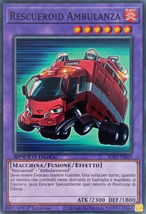 Rescueroid Ambulanza - Comune - Speed Duel GX: Esami Paradox - SGX2-ITB23 - Italiano - Nuovo