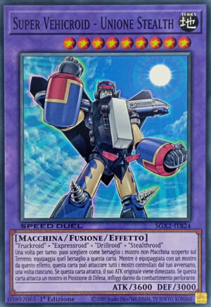 Super Vehicroid - Unione Stealth - Comune - Speed Duel GX: Esami Paradox - SGX2-ITB24 - Italiano - Nuovo