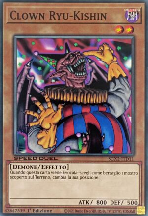 Clown Ryu-Kishin - Comune - Speed Duel GX: Esami Paradox - SGX2-ITD11 - Italiano - Nuovo