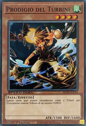 Prodigio del Turbine - Comune - Speed Duel GX: Esami Paradox - SGX2-ITD14 - Italiano - Nuovo