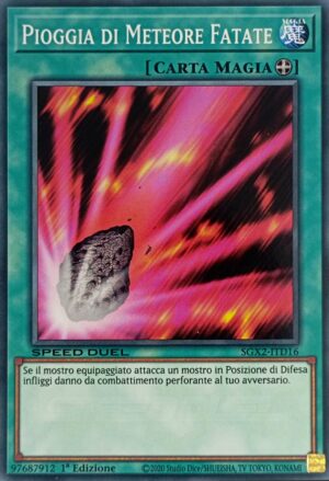 Pioggia di Meteore Fatate - Comune - Speed Duel GX: Esami Paradox - SGX2-ITD16 - Italiano - Nuovo