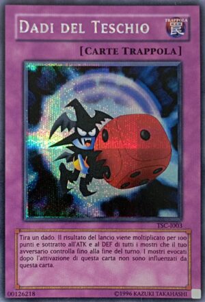 Dadi del Teschio - Rara Segreta - Yu-Gi-Oh! The Sacred Cards Bundle - TSC-I003 - Italiano - Nuovo