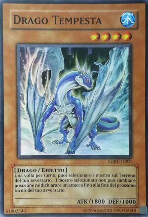 Drago Tempesta - Super Rara - Yu-Gi-Oh! GX Card Almanac Bundle - YDB1-IT001 - Italiano - Nuovo