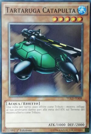 Tartaruga Catapulta - Comune - Deck Leggendari di Yugi - YGLD-ITA08 - Italiano - Nuovo