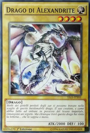 Drago di Alexandrite - Comune - Starter Deck per 2 Giocatori Yuya & Declan - YS15-ITY01 - Italiano - Nuovo