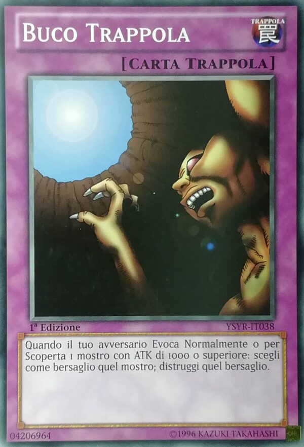 Buco Trappola - Comune - Starter Deck: Yugi Reloaded - YSYR-IT038 - Italiano - Nuovo