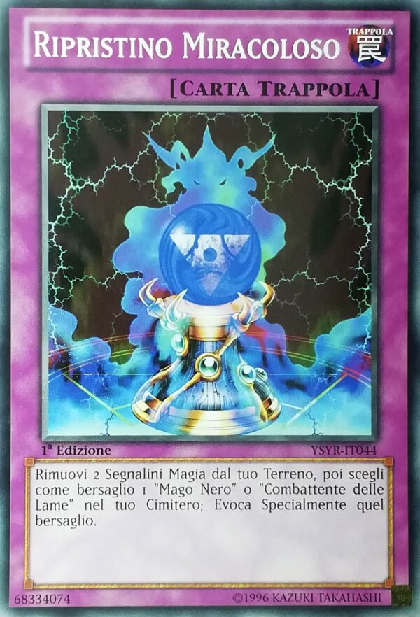 Ripristino Miracoloso - Comune - Starter Deck: Yugi Reloaded - YSYR-IT044 - Italiano - Nuovo