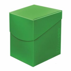Porta Mazzo Deck Box Eclipse Pro 100+ Carte – Lime Green Verde porta-mazzo