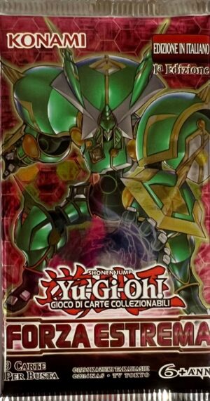 Yu-Gi-Oh! Forza Estrema - Prima Edizione - Busta Singola 9 Carte - EXFO