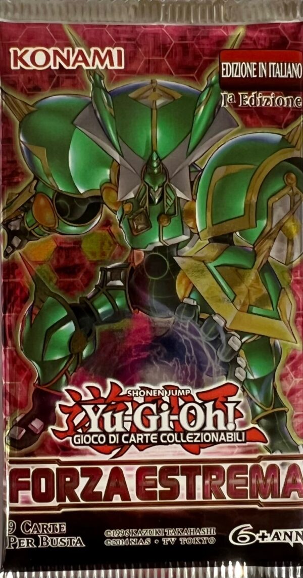 Yu-Gi-Oh! Forza Estrema - Prima Edizione - Busta Singola 9 Carte - EXFO