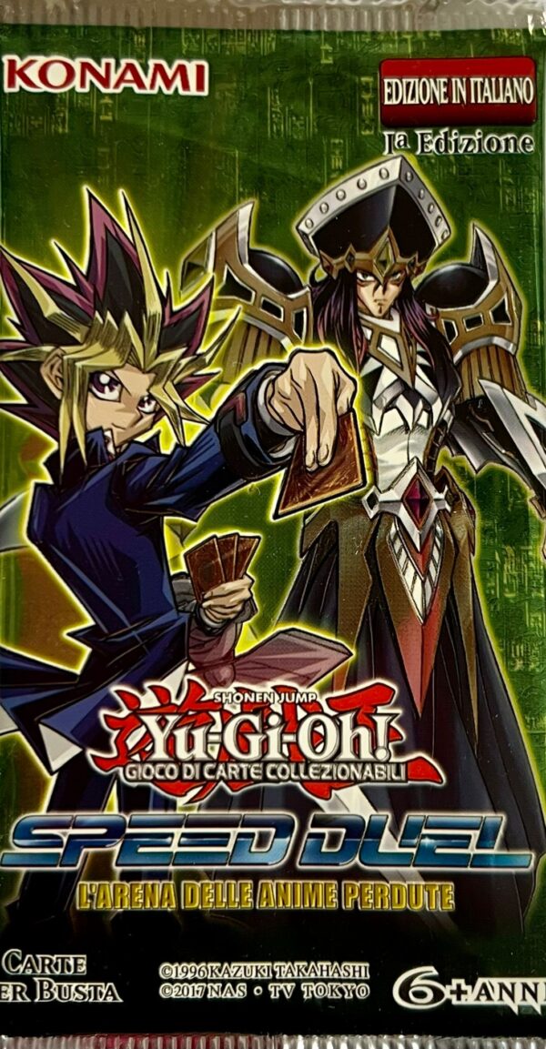 Yu-Gi-Oh! Speed Duel - L'Arena delle Anime Perdute - Prima Edizione - Busta Singola 4 Carte - SBLS