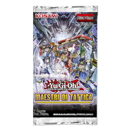 Busta Singola Yu-Gi-Oh! Booster Pack - Maestri di Tattica - Tactical Masters