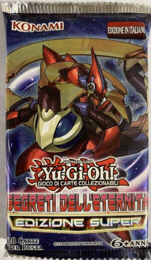 Yu-Gi-Oh! Segreti dell'Eternità - Edizione Super - Unlimited - Busta Singola 28 Carte - SECE