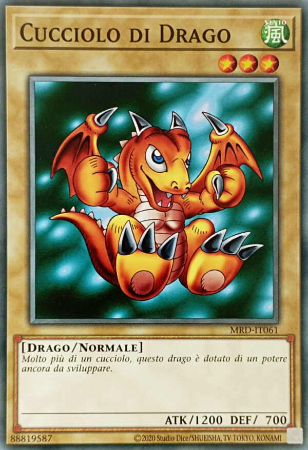 Cucciolo di Drago - Comune - Predoni Metallici ( LC01 Edizione 25° Anniversario ) - MRD-IT061 - Italiano - Nuovo