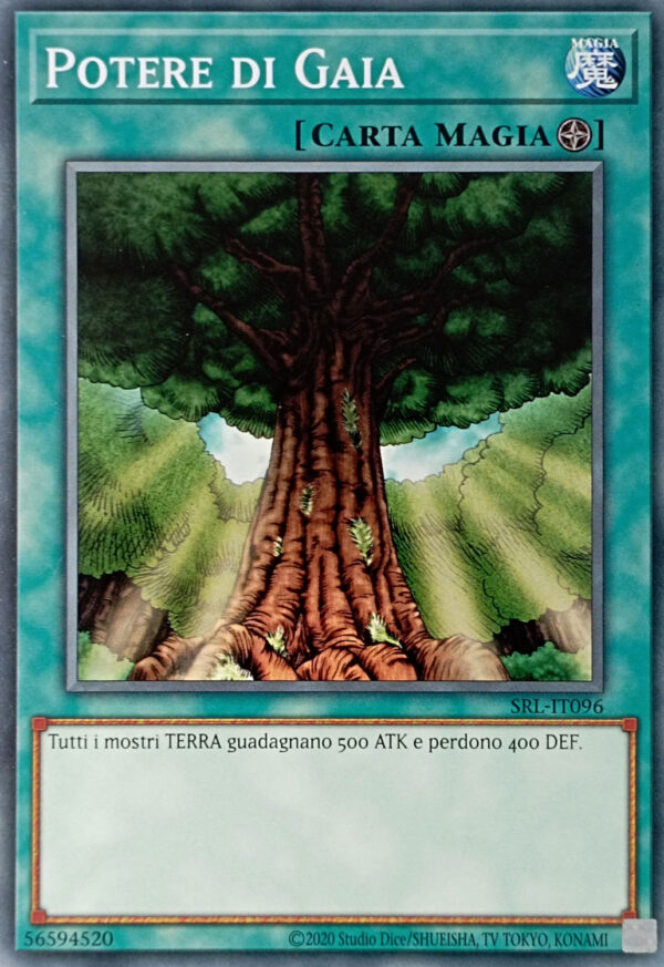 Potere di Gaia - Comune - Sovrano della Magia ( LC01 Edizione 25° Anniversario ) - SRL-IT096 - Italiano - Italiano