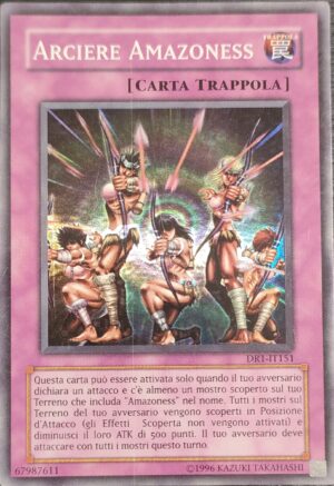 Arciere Amazoness - Super Rara - Rivelazione Oscura Volume 1 - DR1-IT151 - Italiano - Nuovo