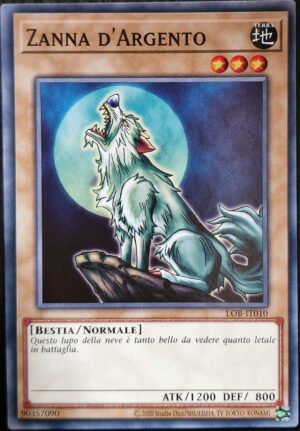 Zanna D'argento - Comune - La Leggenda del Drago Bianco Occhi Blu ( LC01 Edizione 25° Anniversario ) - LOB-IT010 - Italiano - Nuovo